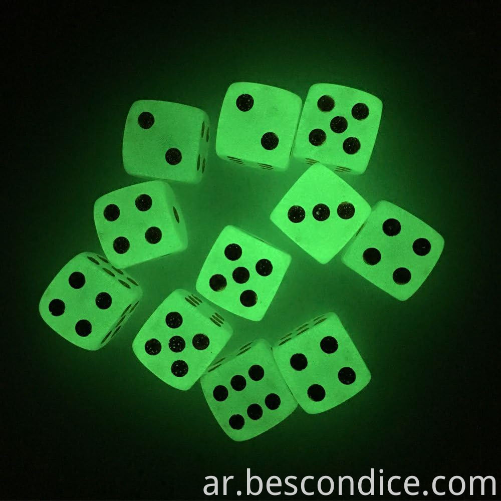 Glow In Dark Dice For Mtg Rpg 2